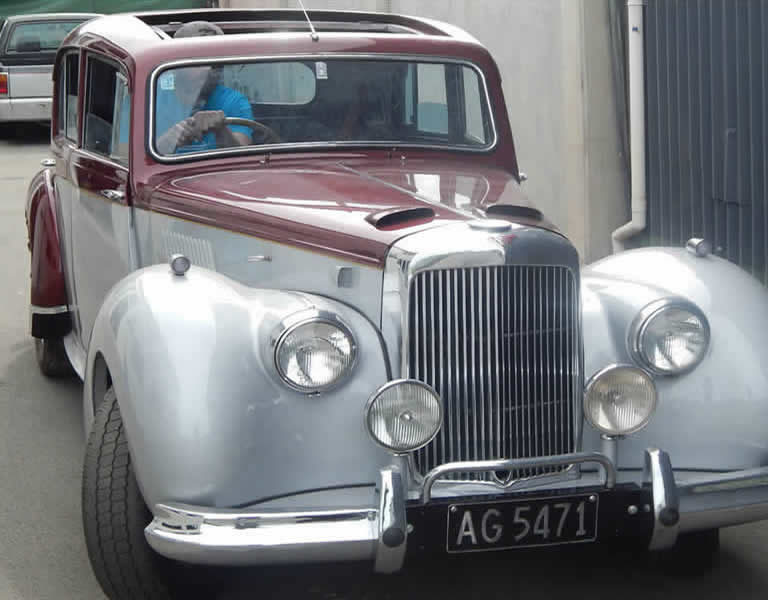Alvis Grey Lady Restored By Marlborough Classic And Custom Restorations NZ