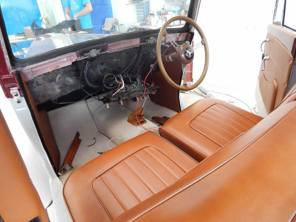 Alvis Grey Lady with New Carpeting And Upholstery