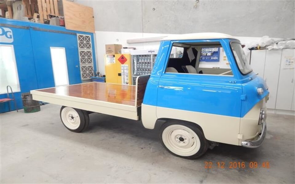 1932 Ford Pickup during restoration.