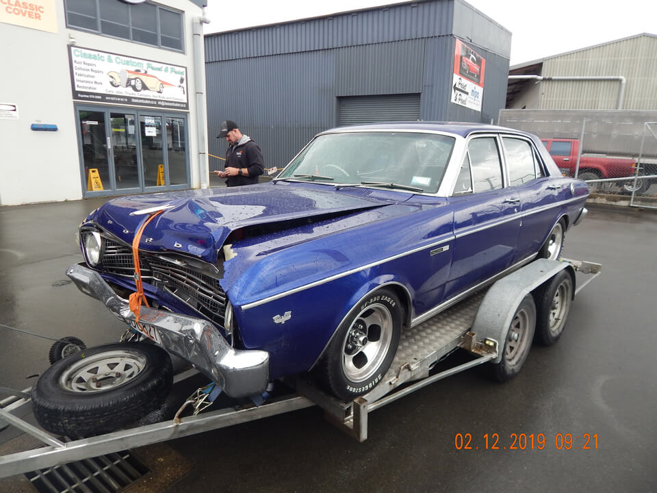 Au Falcon Collision Repair By Marlborough Classic And Custom Restorations NZ